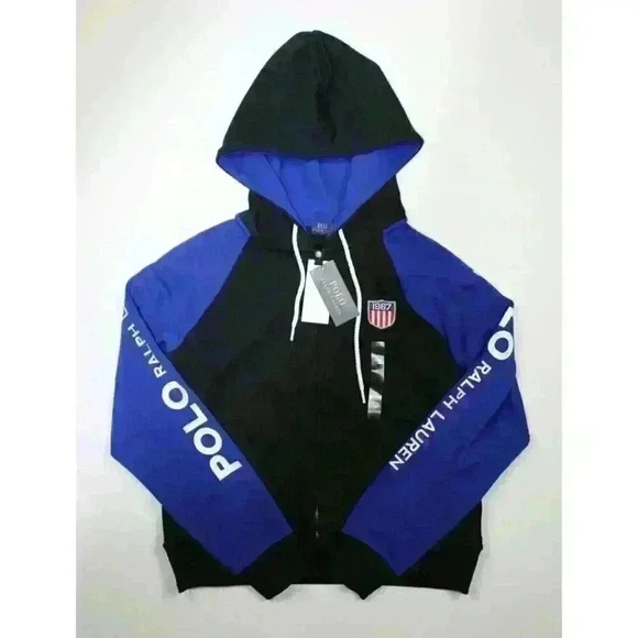 NEW! Polo Ralph Lauren Women's S Sport Full-Zip Hoodie Jacket NWT $168 - Picture 2 of 4